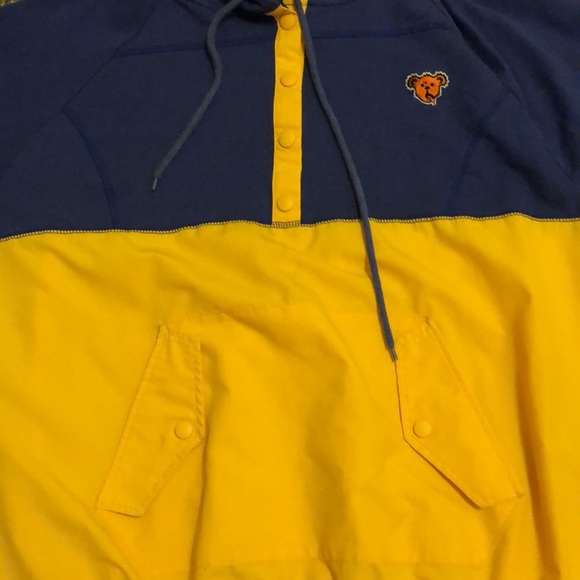 {plus} JaPaN candy stripper embroidered bear windbreaker/hoodie size2 Dolls Kill - Picture 4 of 5